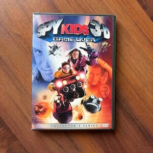 Spy Kids 3-D Game Over DVD Collector's Series 2-Disc Set with 3D Glasses 2003